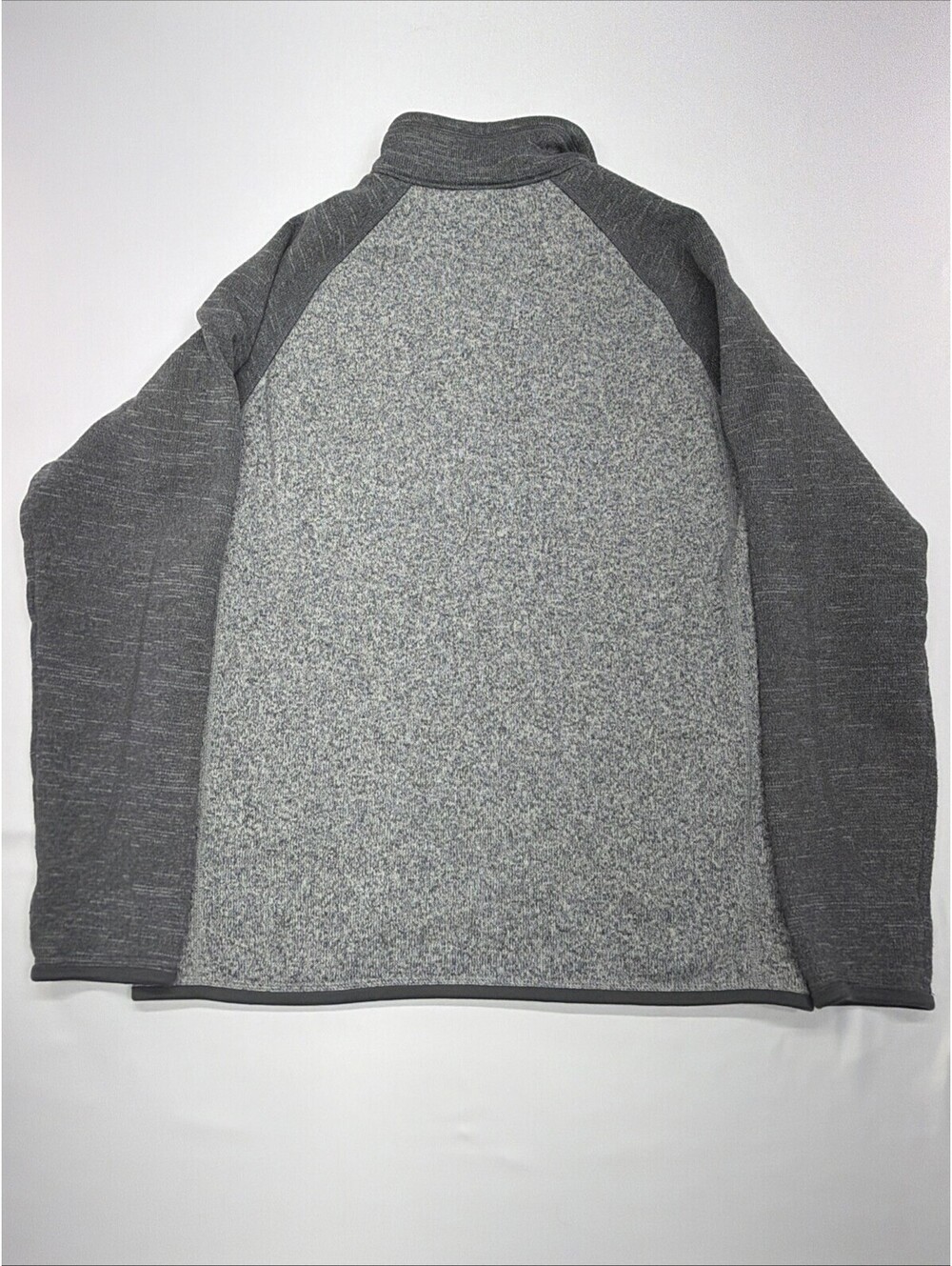 Patagonia Mens Gray Long Sleeve 1/4 Zip Pullover Better Sweater Size Medium - Picture 6 of 6